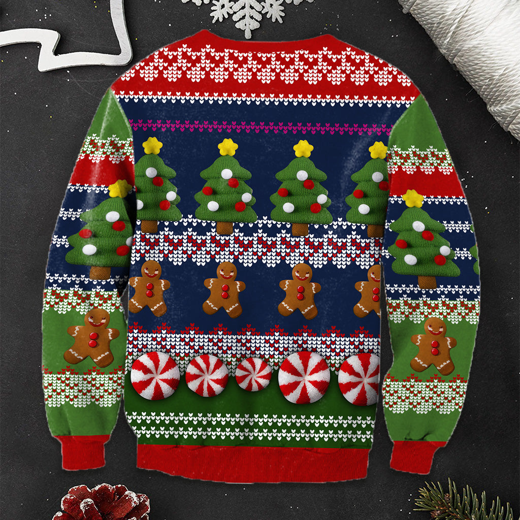 Ginger Jailhouse - Personalisierter Familien-Hässlicher-Pullover