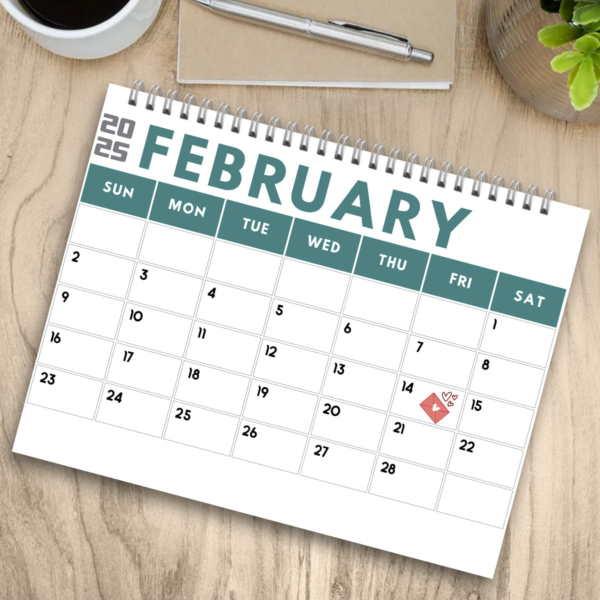 Sarcastic Desk Companion - Personalized Colleague Wall Calendar & Desk Calendar