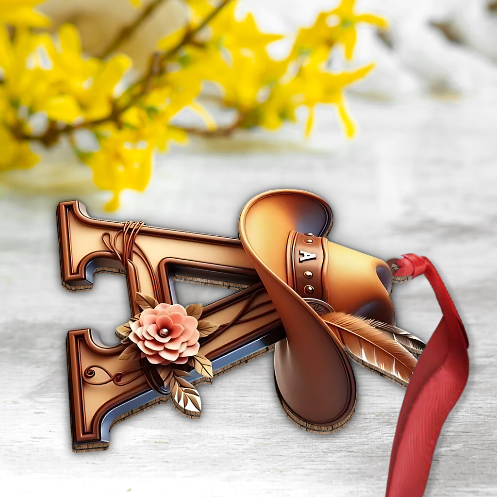 Strong Cowboy - Personalized Ornament