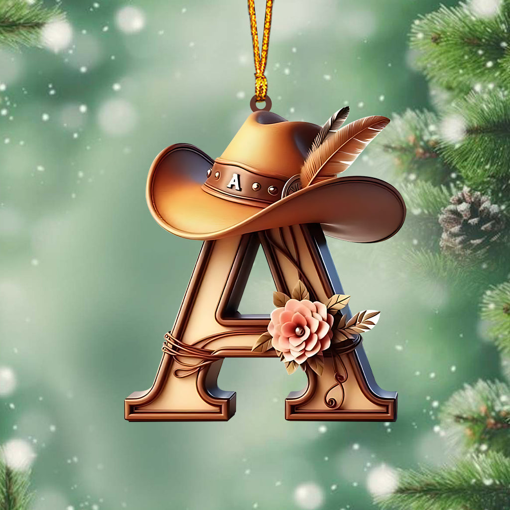 Strong Cowboy - Personalized Ornament