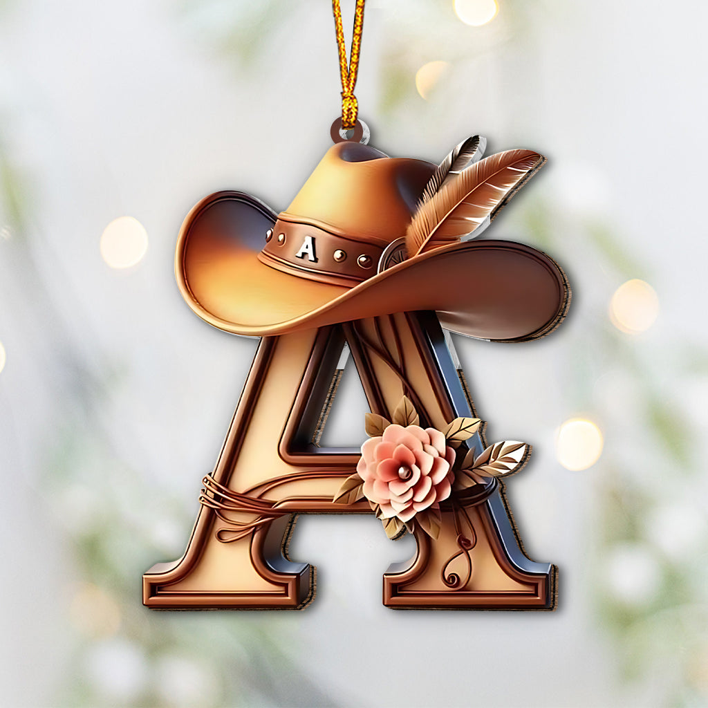 Strong Cowboy - Personalized Ornament