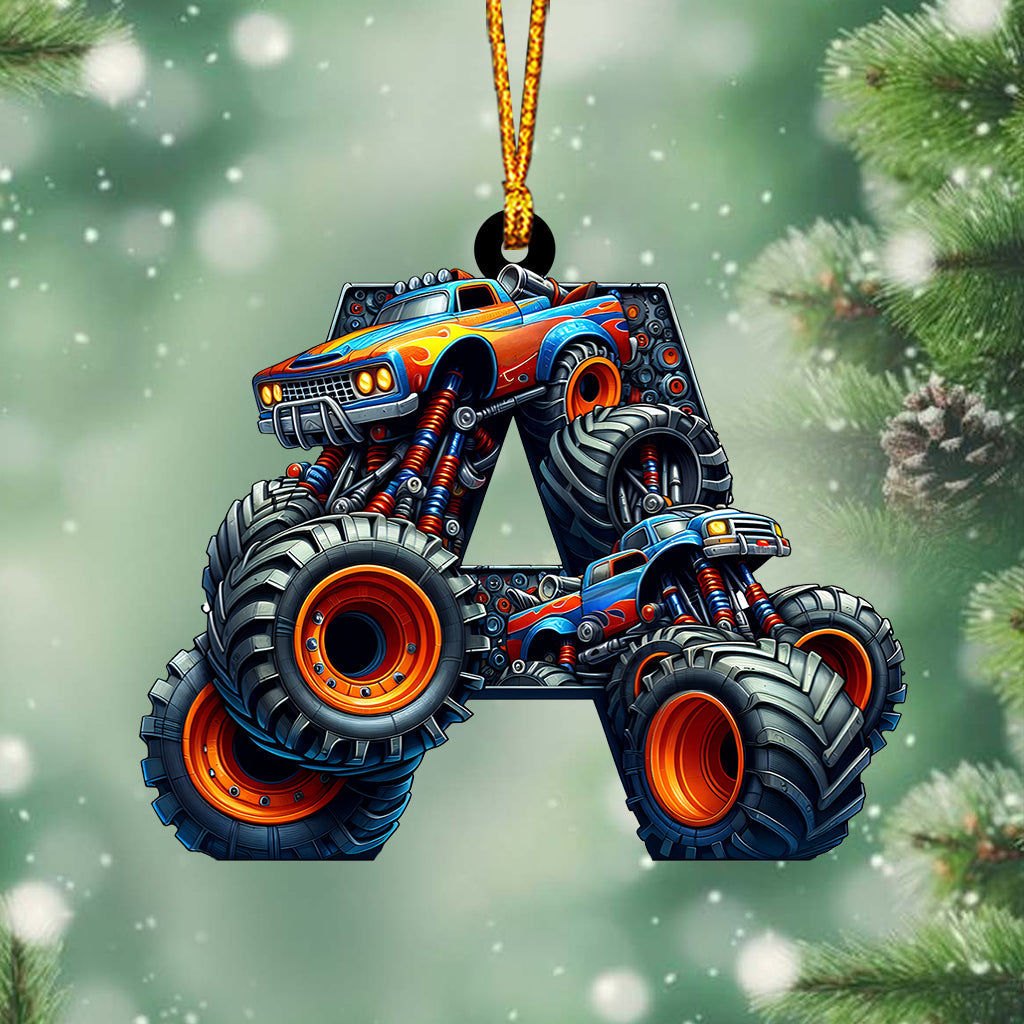 Strong Cars - Personalized Kid Ornament