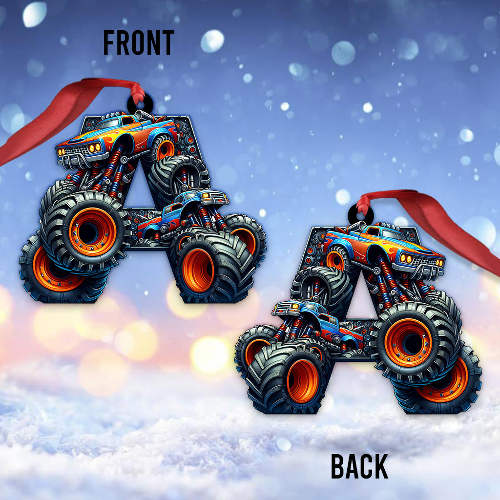 Strong Cars - Personalized Kid Ornament