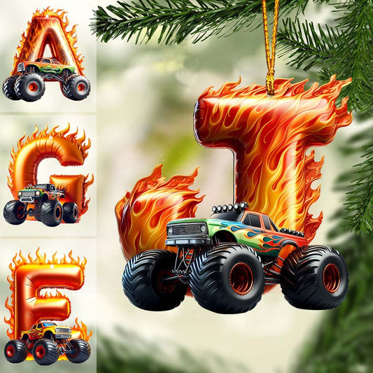 Strong Cars - Personalized Kid Ornament