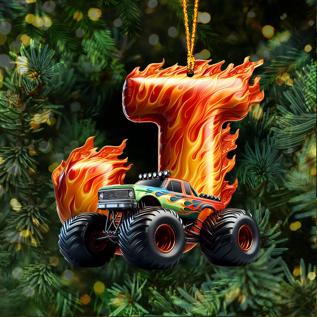 Strong Cars - Personalized Kid Ornament