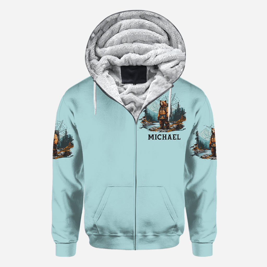 Wander Bear - Personalized Camping All Over Shirt