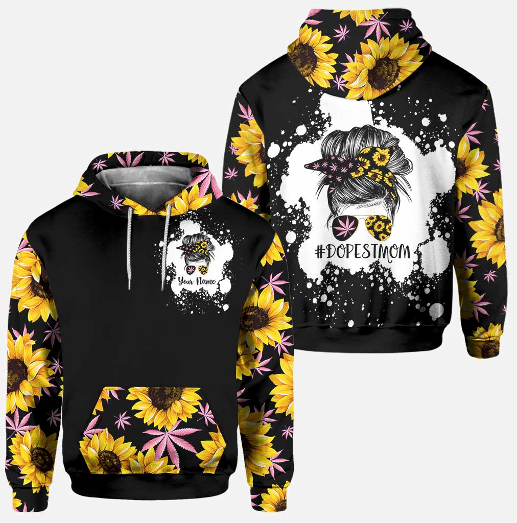 Dopest Mom - Personalized Weed Hoodie and Leggings