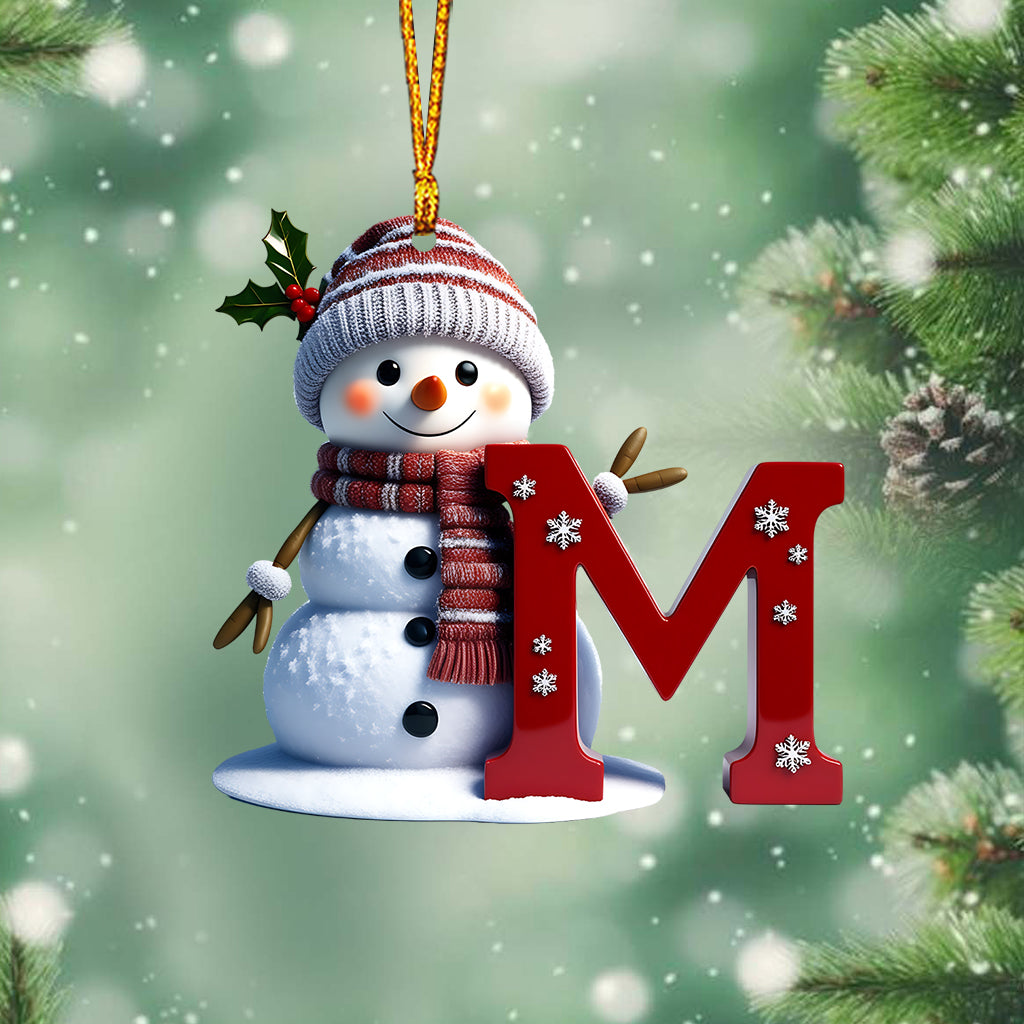 Merry Christmas - Personalized Family Ornament