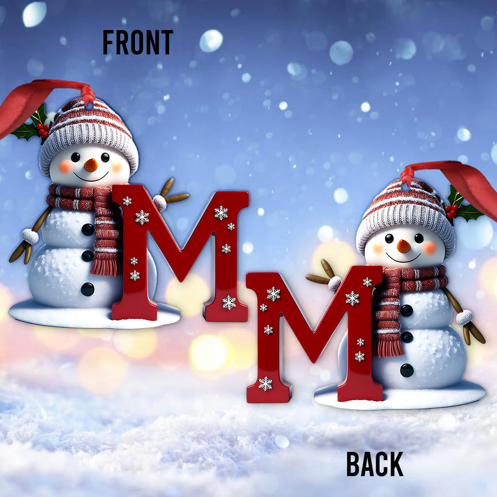 Merry Christmas - Personalized Family Ornament