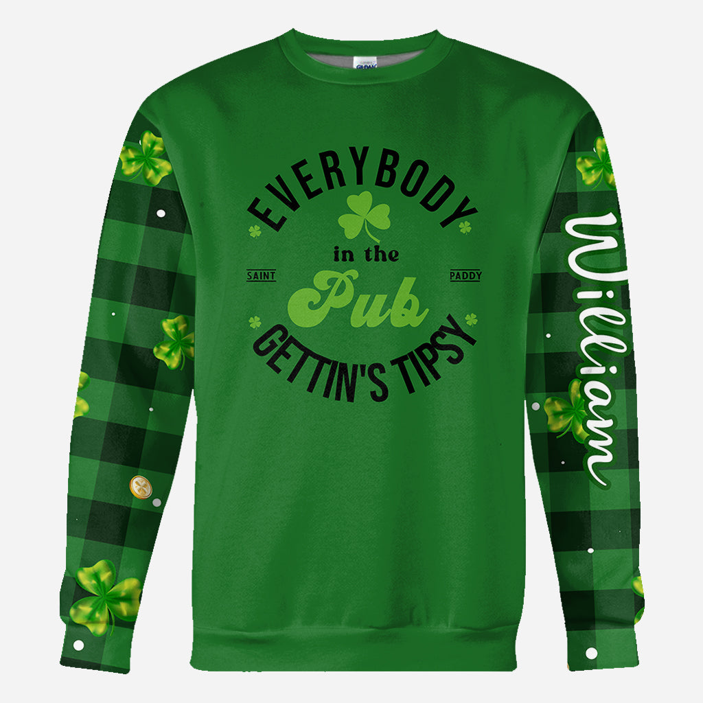 Lucky - Personalized Saint Patrick's Day All Over Shirt