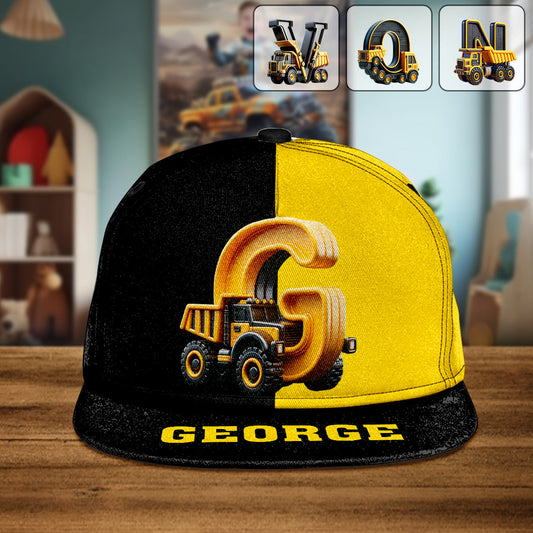 Boy's Cool Truck - Personalized Kid Snapback