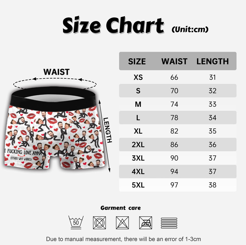 My Favorite Thing To Do - Personalized Couple Men’s Boxer Briefs
