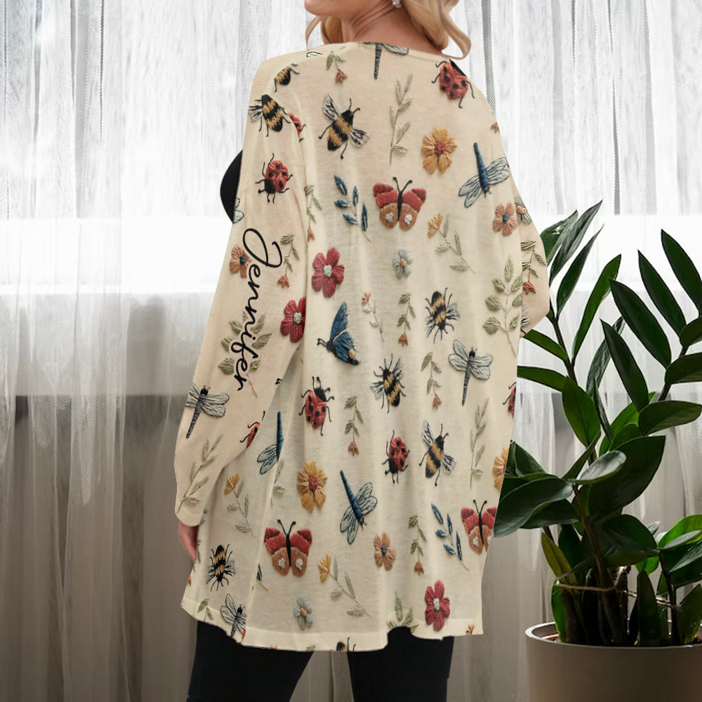 Und ab in den Garten! - Personalisierter Gartencardigan