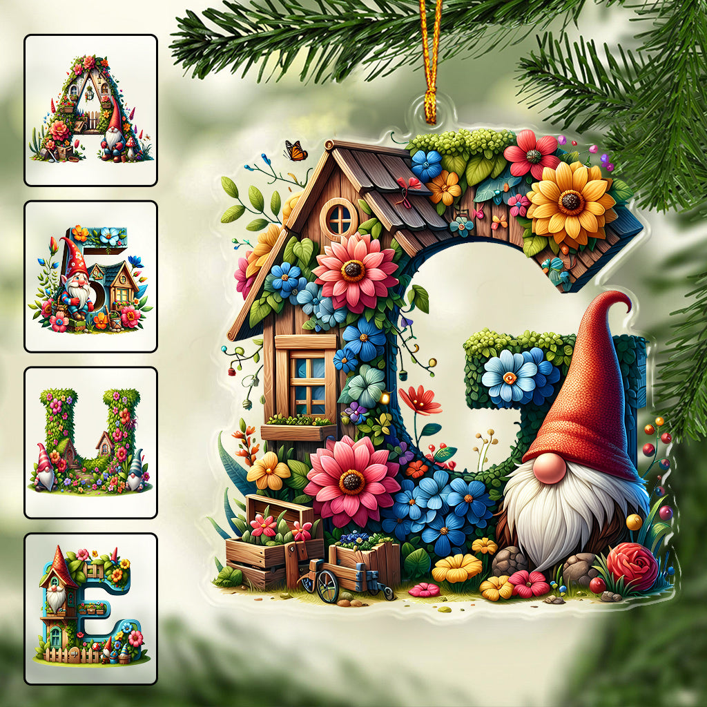 Lettre au choix - Ornement de jardin personnalisé