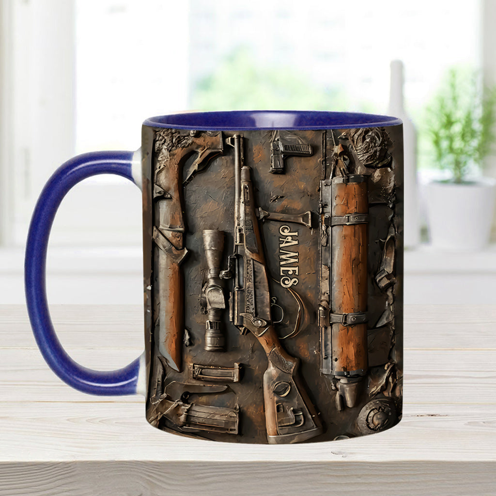 Vintage Tools - Personalisierter Becher mit Jagdmotiv