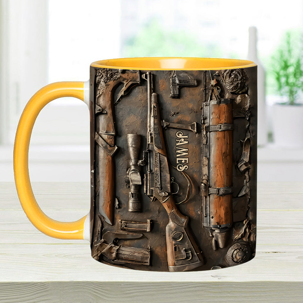 Vintage Tools - Personalisierter Becher mit Jagdmotiv