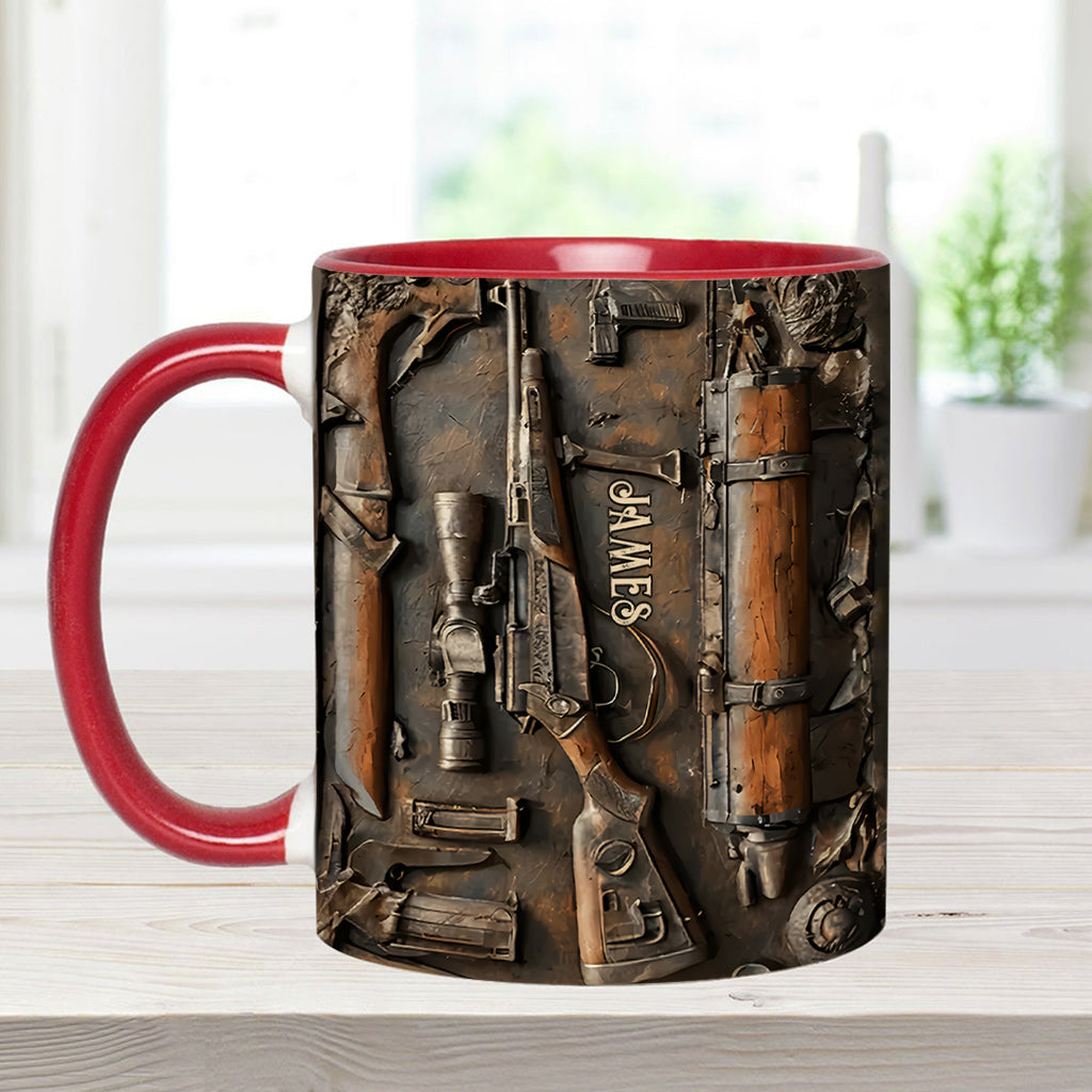 Vintage Tools - Personalisierter Becher mit Jagdmotiv