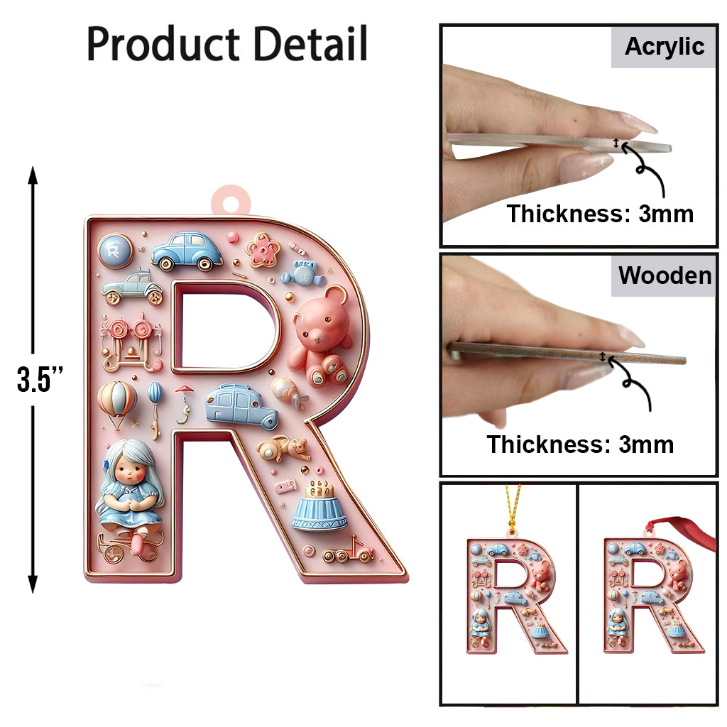 Joyeux Noël - Ornement personnalisé pour enfant