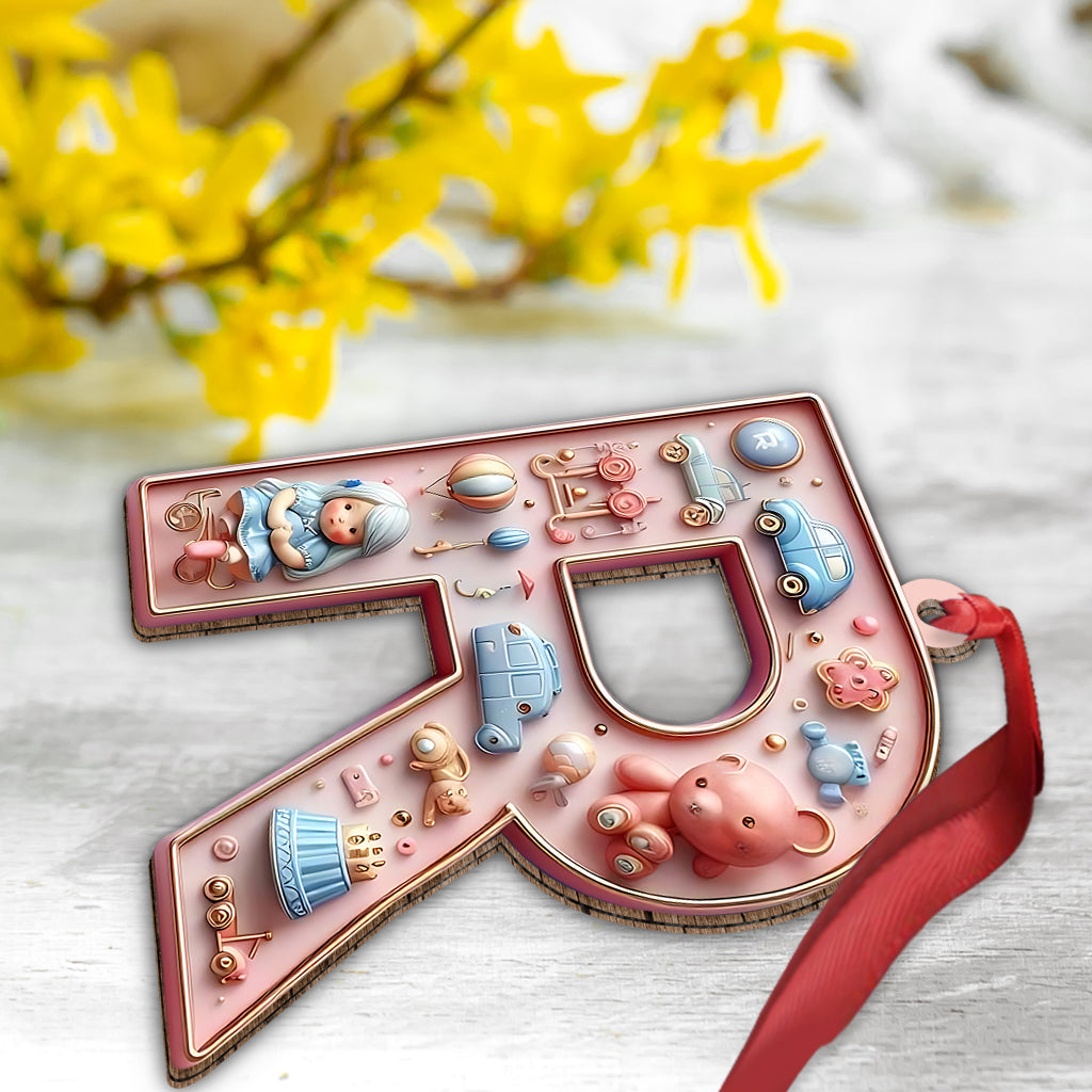 Joyeux Noël - Ornement personnalisé pour enfant