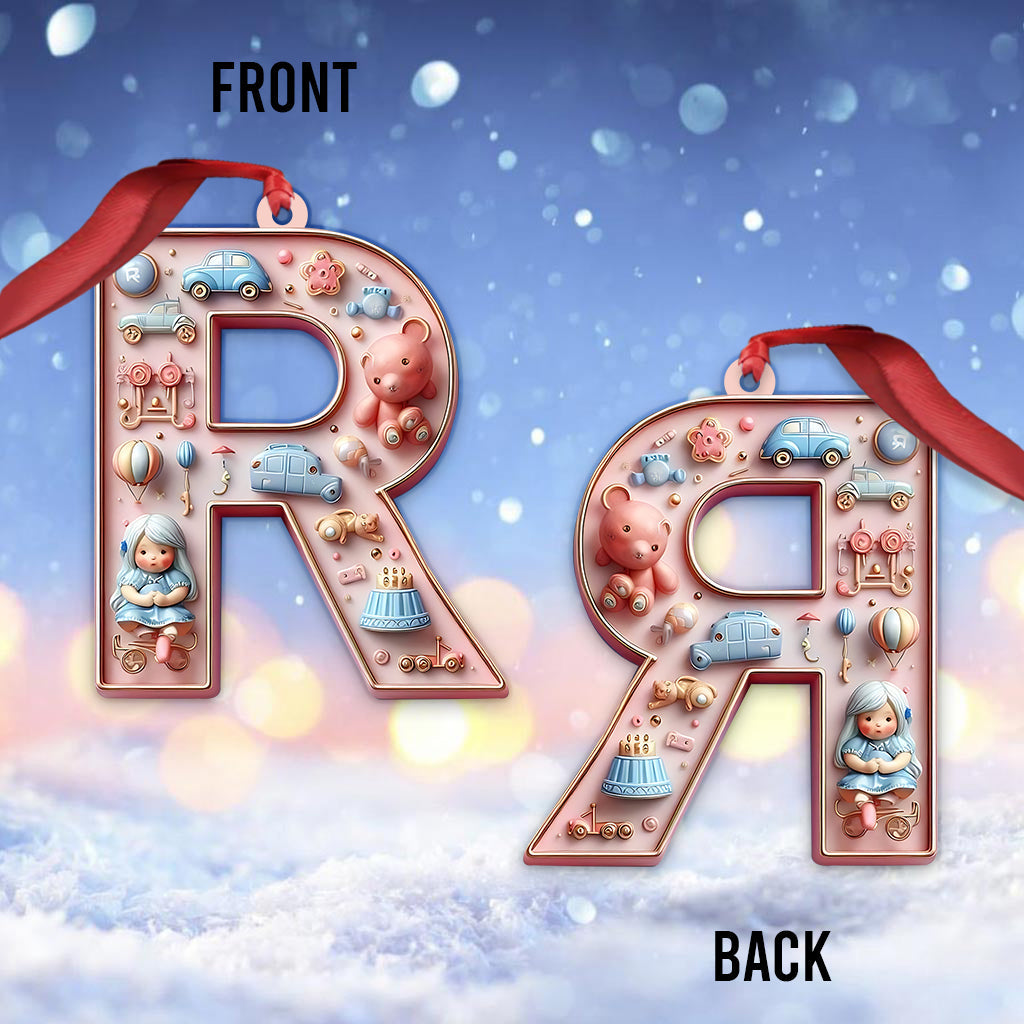 Joyeux Noël - Ornement personnalisé pour enfant