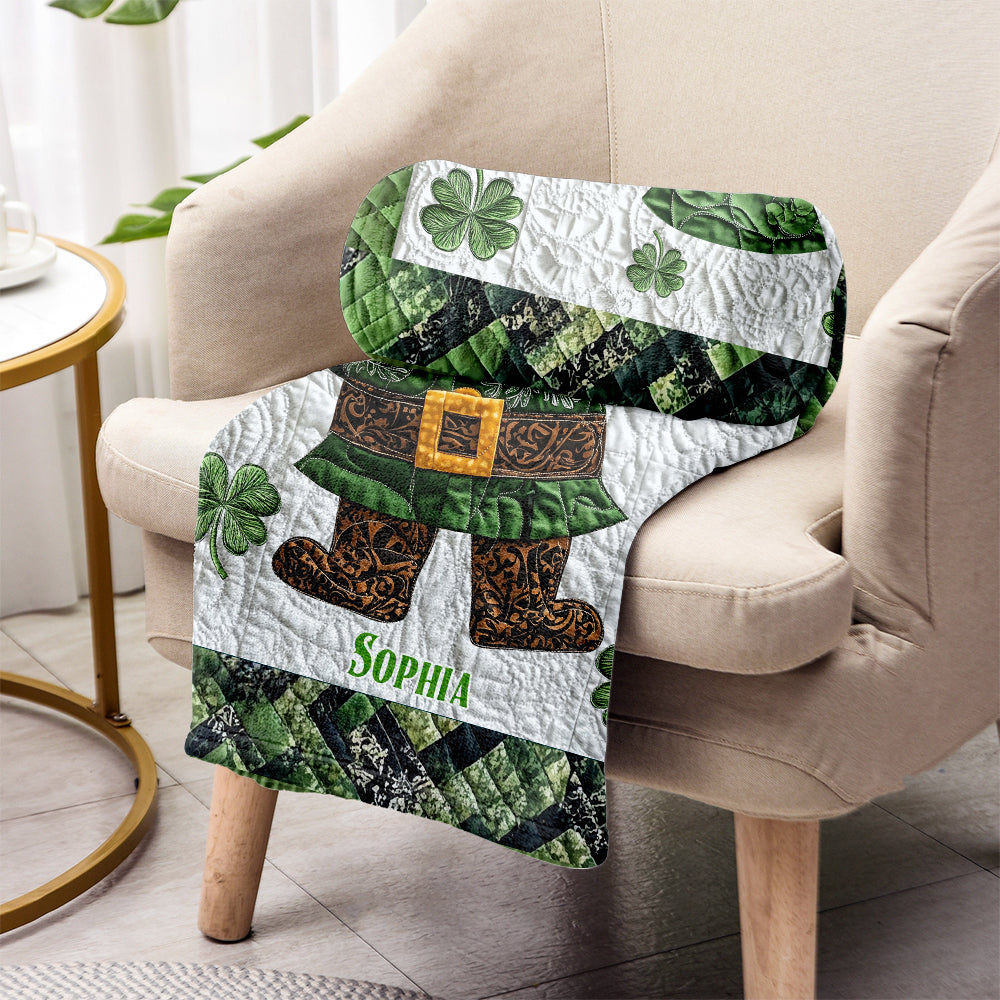 Fröhlichen St. Patrick's Day – Personalisierte St. Patrick's Day-Decke