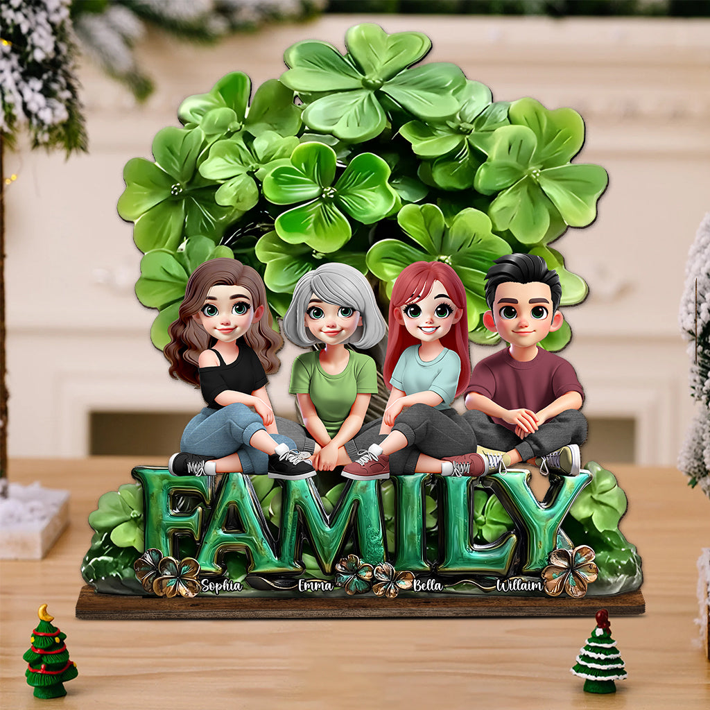 Happy St. Patrick's Day - Personalized Saint Patrick's Day 1 Layered Big Freestanding