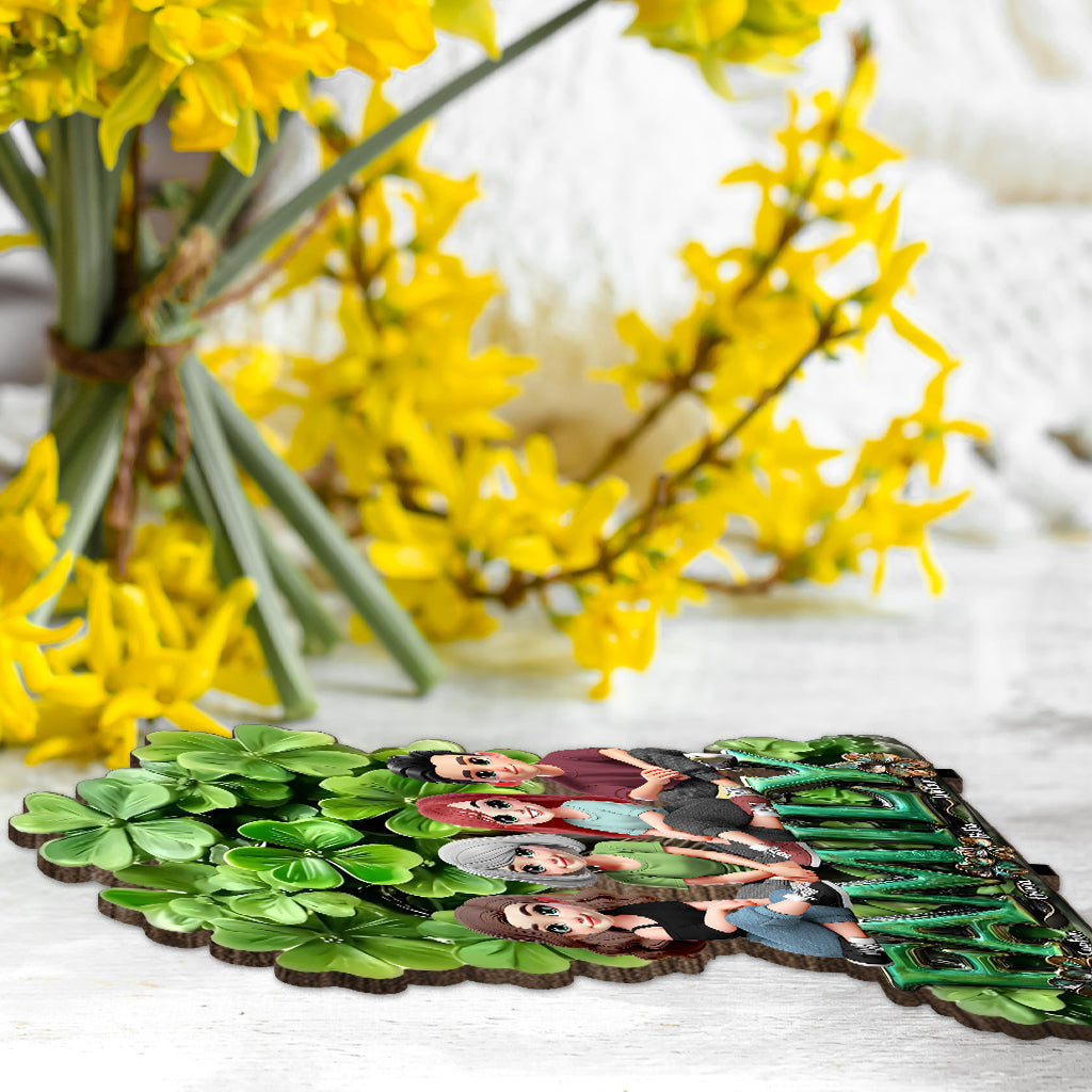 Happy St. Patrick's Day - Personalized Saint Patrick's Day 1 Layered Big Freestanding