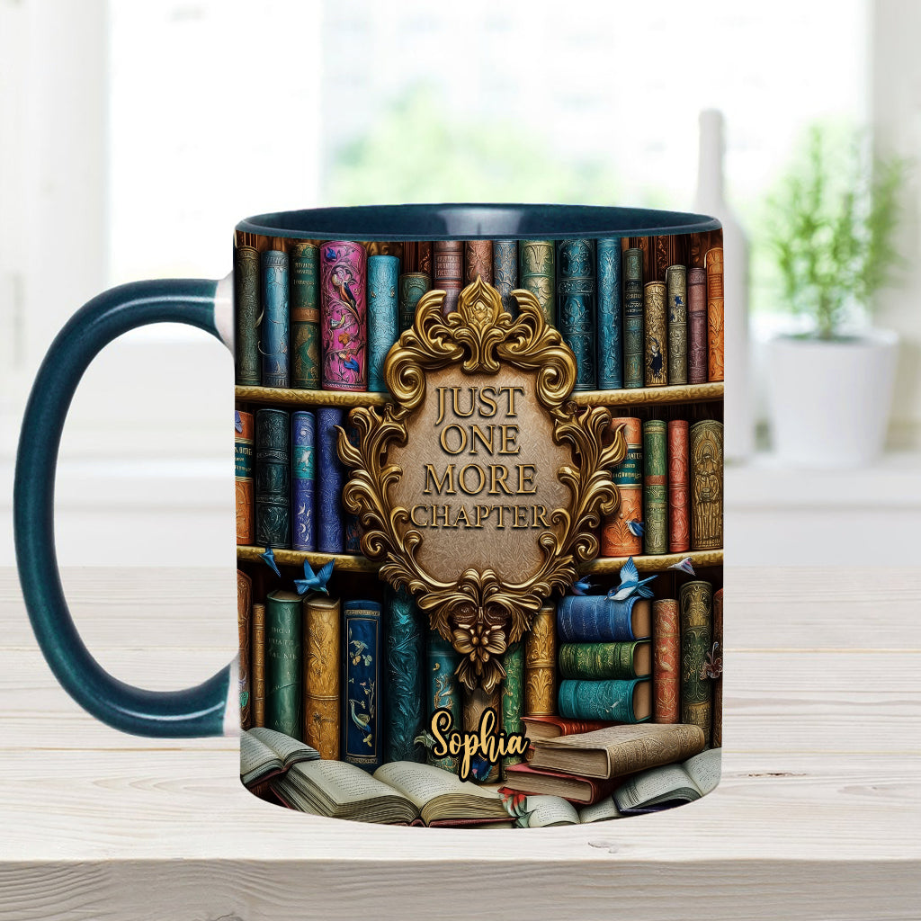 Just One More Chapter - Personalized Book Accent Mug