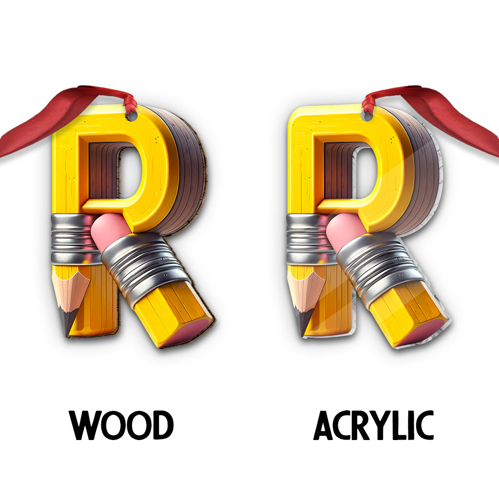 Merry Christmas - Personalized Teacher Ornament