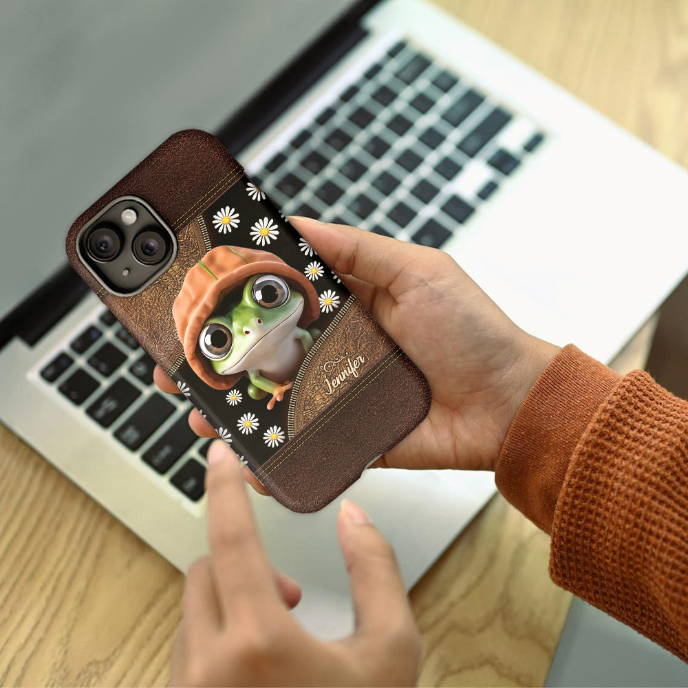 Love Frogs - Personalized Frog Full Print Phone Case