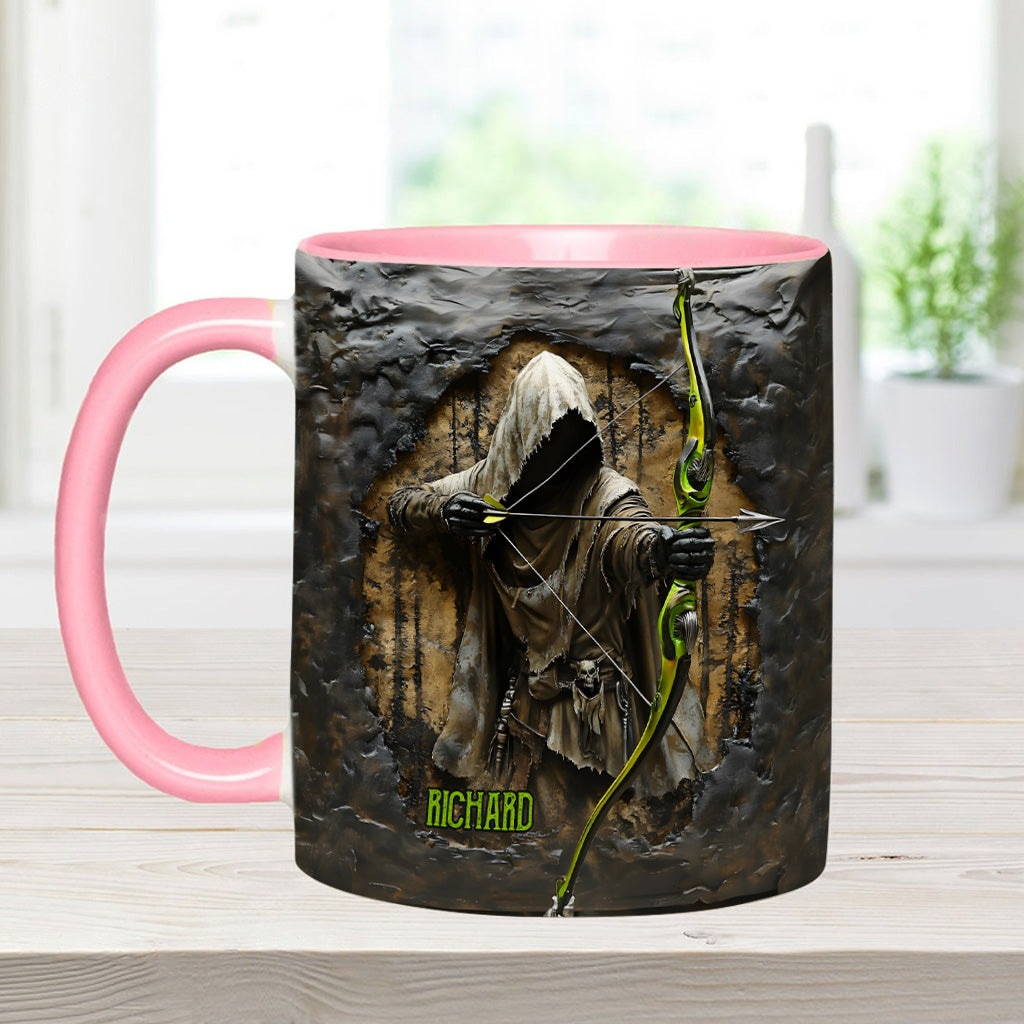 Bow Reaper - Personalized Hunting Accent Mug