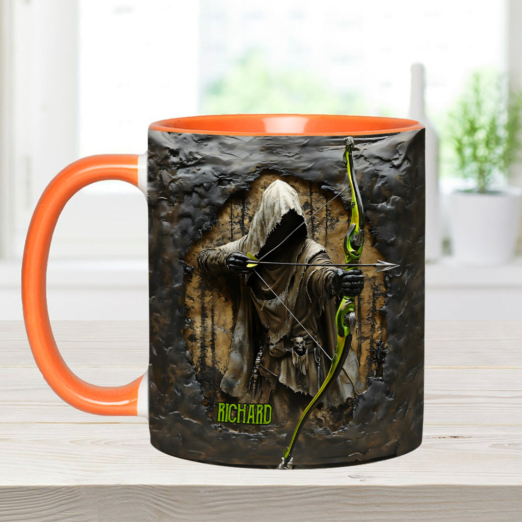 Bow Reaper - Personalized Hunting Accent Mug