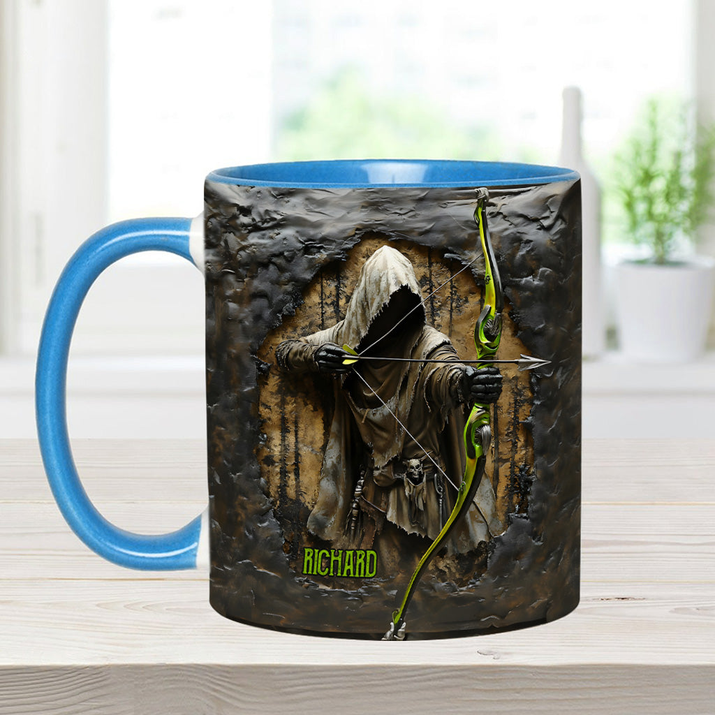 Bow Reaper - Personalized Hunting Accent Mug