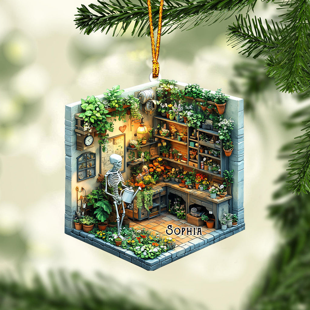 Love Gardening - Personalized Gardening Ornament