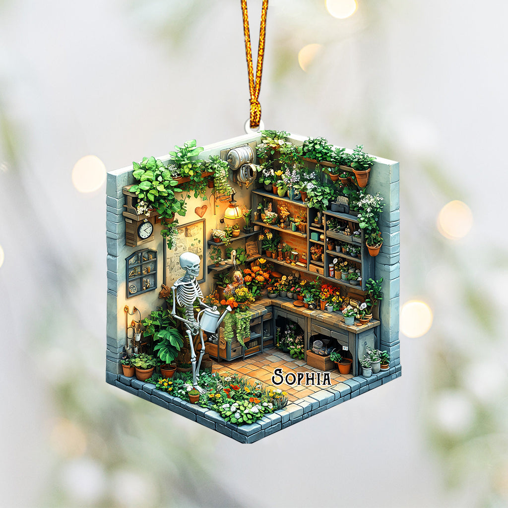 Love Gardening - Personalized Gardening Ornament