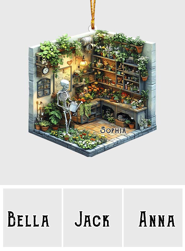 Love Gardening - Personalized Gardening Ornament