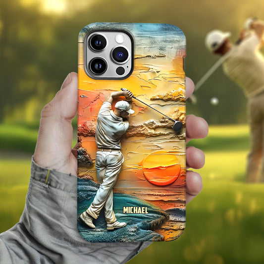 Golf Is My Life - Personalized Golf Full Print Phone Case