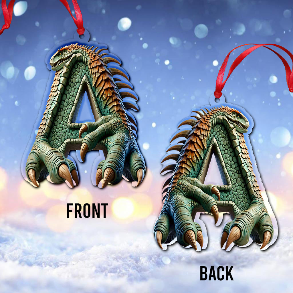 Mystic World - Personalized Dinosaur Ornament