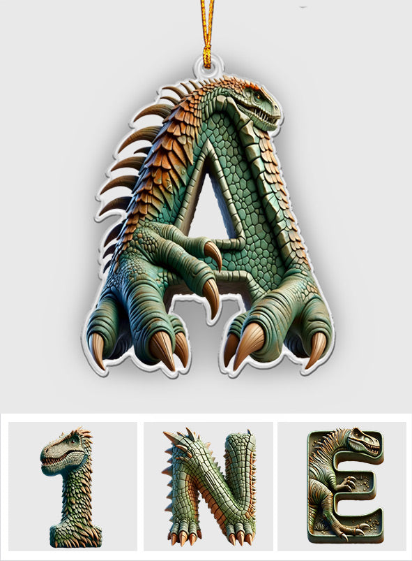 Mystic World - Personalized Dinosaur Ornament