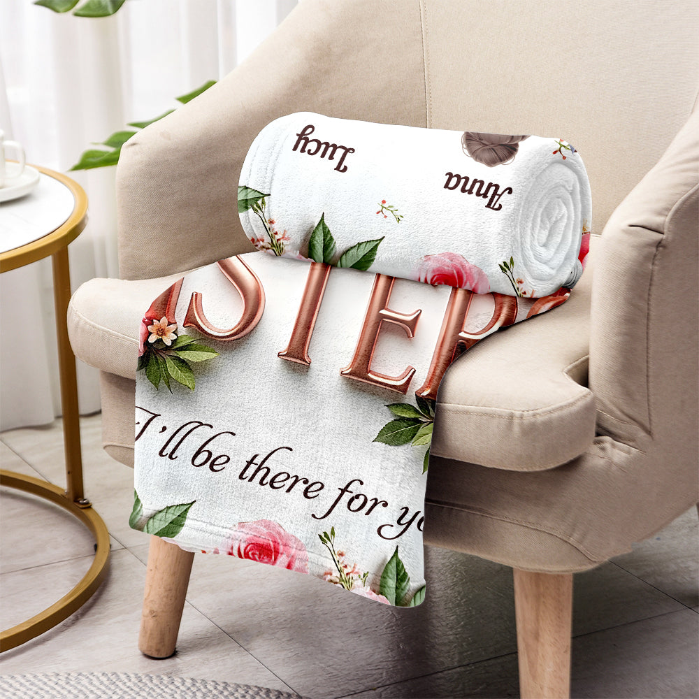 Sisters - Personalized Bestie Blanket