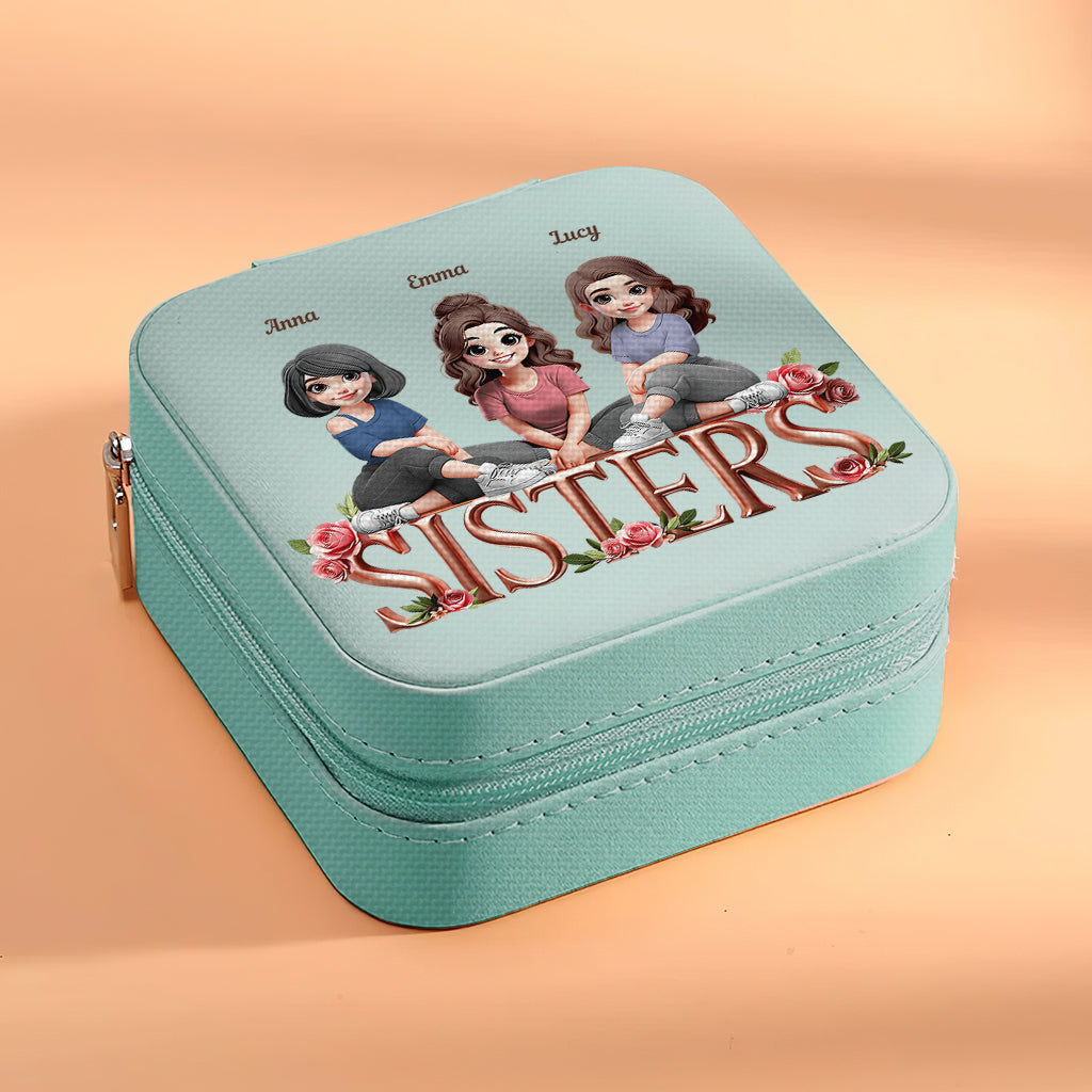 Sisters - Personalized Bestie Jewelry Box