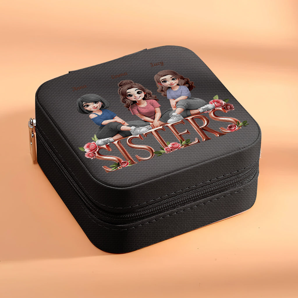 Sisters - Personalized Bestie Jewelry Box