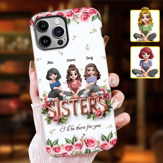 Sisters - Personalized Bestie Full Print Phone Case