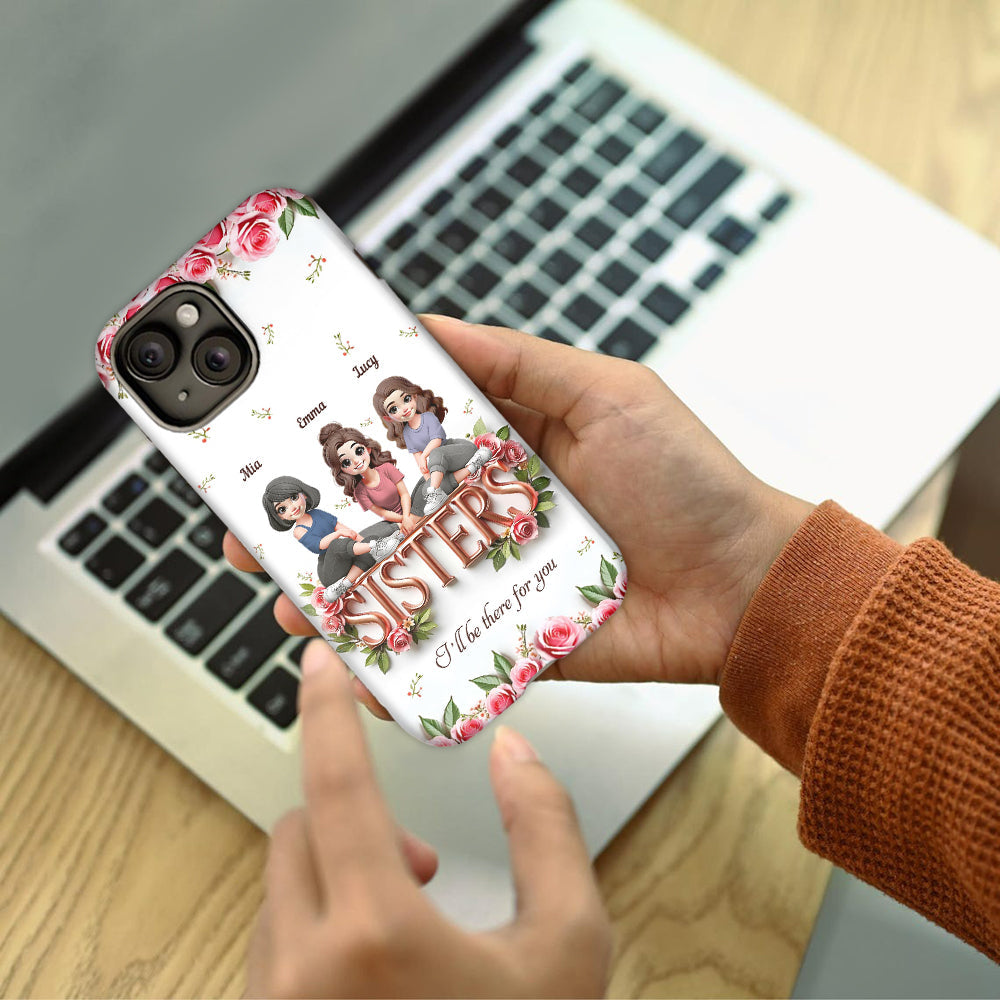 Sisters - Personalized Bestie Full Print Phone Case