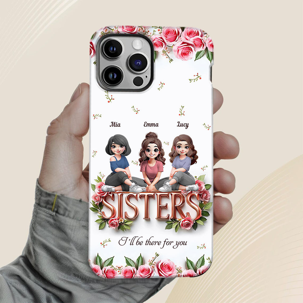 Sisters - Personalized Bestie Full Print Phone Case
