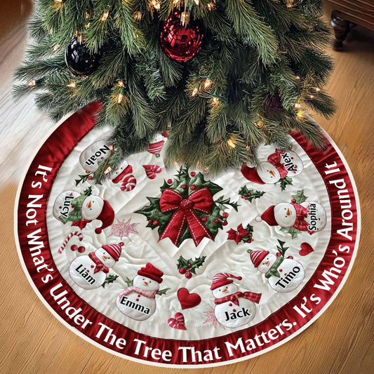 Under The Tree - Personalized Family Tree Skirt