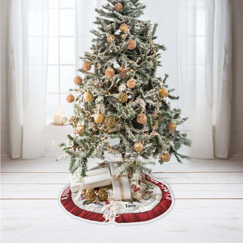 Under The Tree - Personalized Family Tree Skirt