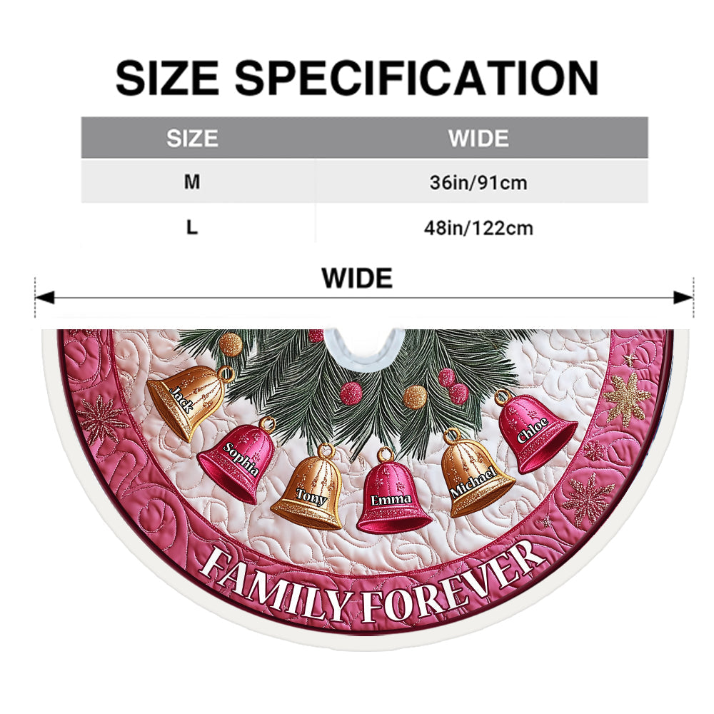 Für immer Familie – Personalisierte Baumrock-Decke