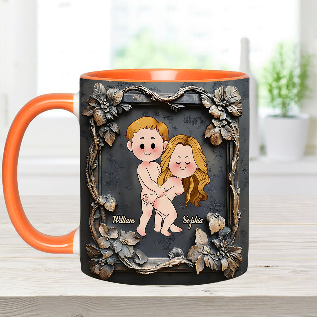 You're Still Hotter Than This Coffee - Personalized Couple Accent Mug