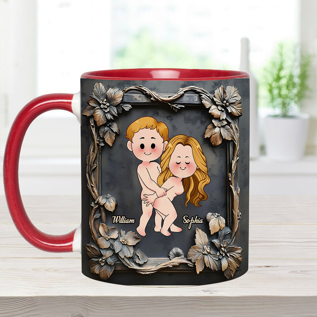 You're Still Hotter Than This Coffee - Personalized Couple Accent Mug
